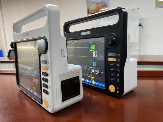 Monitoreo portátil de pacientes multiparámetro EtCO2 para la UCI de emergencia del hospital