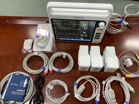 UCI Modular Electrónica de Signos Vitales Monitor portátil Ultra delgado de la pared montado estilo