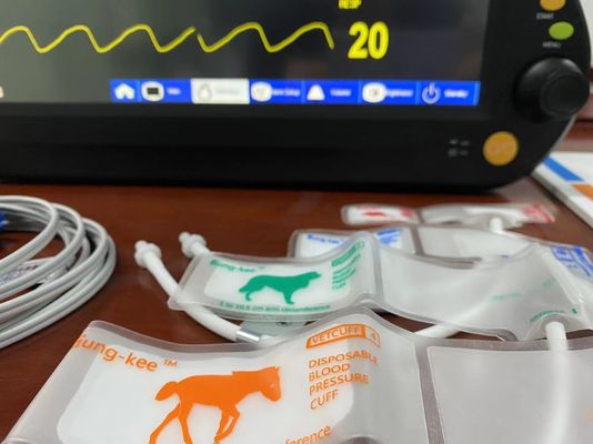 Equipo de monitoreo de signos vitales de 15 pulgadas Multiparámetro para paciente veterinario
