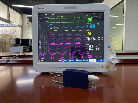 Monitor cardiaco portátil de ICU, monitor paciente del parámetro multi de la anestesia