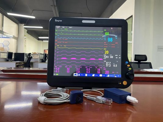Parámetro multi portátil del monitor paciente del monitor cardiaco del monitor ICU de la anestesia