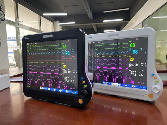 Monitoreo cardíaco de la UCI de anestesia, monitoreo portátil del paciente de Sidestream.