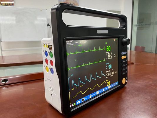 Máquina de monitoreo de pacientes cardíacos multilingüe con EtCO2