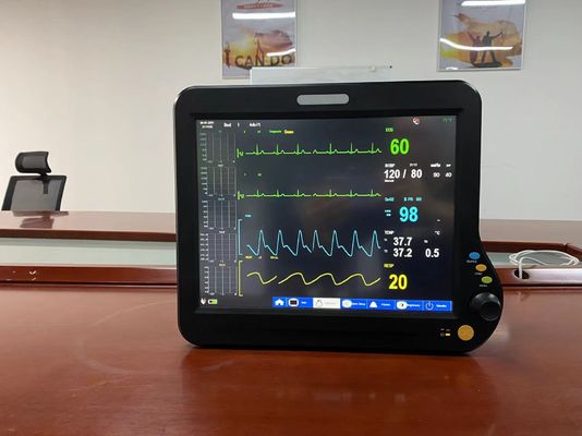 Máquina electrónica de signos vitales de varios parámetros portátil para UCI o UCC