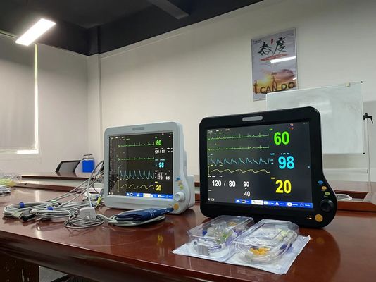 Monitoreo cardíaco multiparámetros de UCI, dispositivos de monitoreo hospitalarios para UCC o