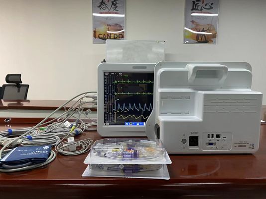 Hospitales con máquinas vitales portátiles modulares para monitorear el ECG BP SPO2