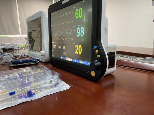 Monitoreo cardíaco de la UCI Multipara con pantalla táctil