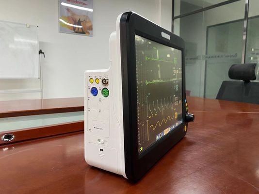 Máquina portátil de monitoreo de signos vitales con ECG SPO2 NIBP Temp