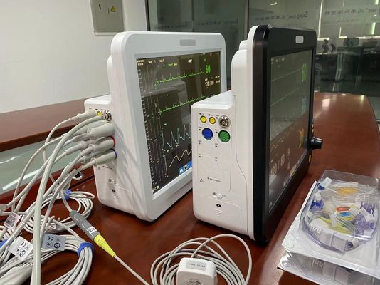 Monitoreo cardíaco de 15 pulgadas para urgencias hospitalarias