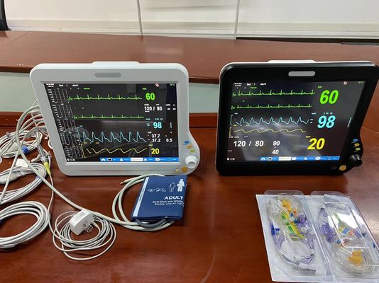 Dispositivos de vigilancia fisiológica cardíaca de UCI con pantalla táctil de 15 pulgadas