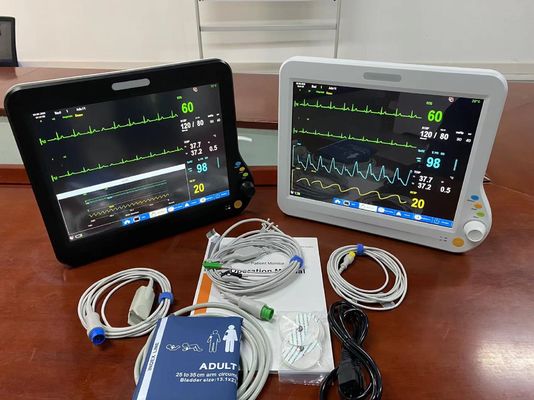 Monitoreo modular portátil de pacientes con varios parámetros con ECG SPO2 NIBP