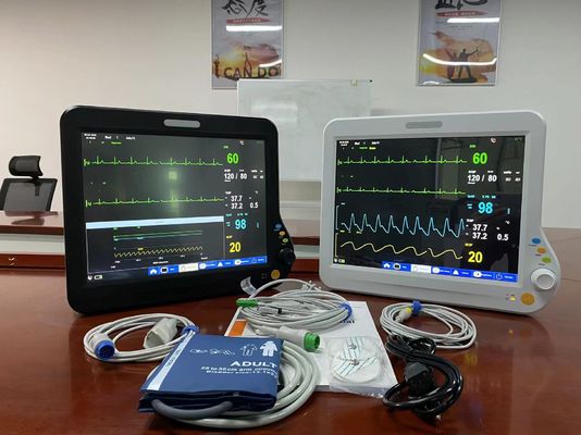 Monitoreo de pacientes de parámetros múltiples con pantalla LCD TFT de 15 pulgadas OEM