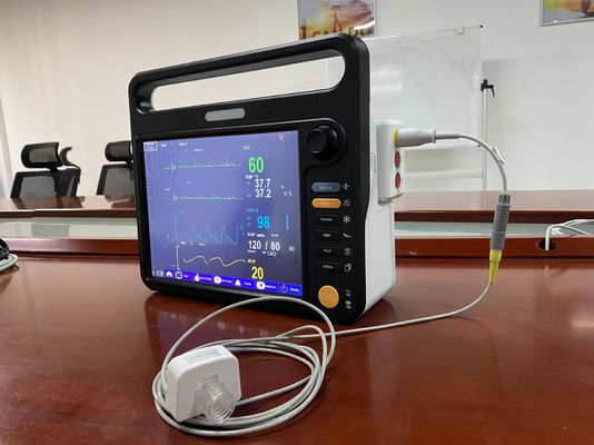 Máquina de monitoreo vital modular del hospital multilingüe con pantalla de 12.1&quot;