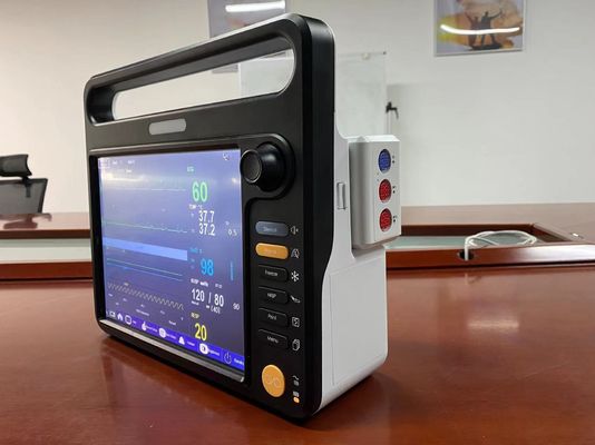 ECG NIBP SPO2 Modular Monitor del paciente, UCI Vital Monitor para el monitoreo cardíaco