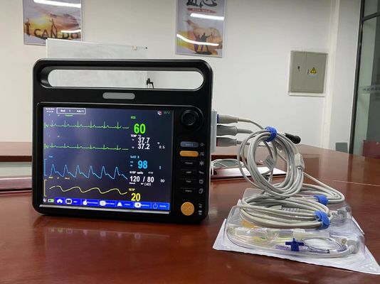 Monitoreo de pacientes modular de diagnóstico Multiparámetro con impresora táctil CMS