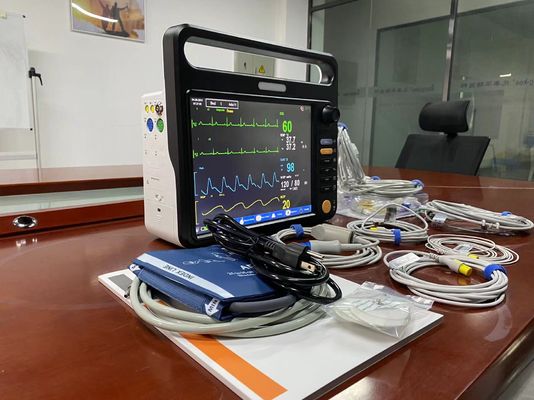 Máquina de monitoreo de signos vitales del hospital Multiparameter con CMS Touch