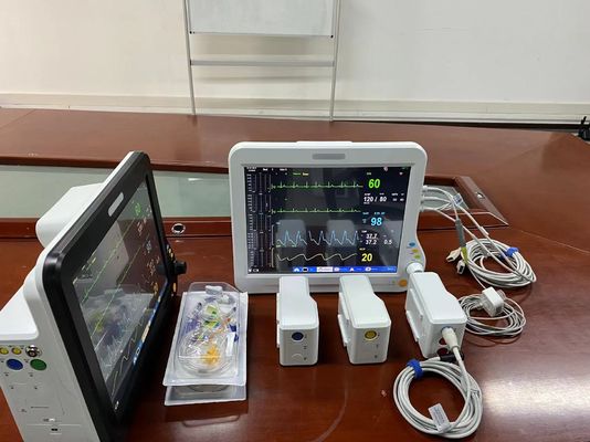 Hospital Médico Modular Monitor del Paciente Con 1024x768 Display de resolución