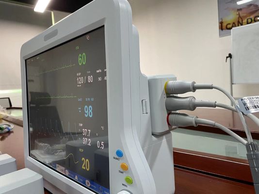 Monitoreo de pacientes modular con varios parámetros Monitoreo cardíaco portátil de UCI