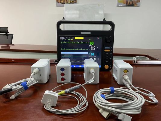 12.1 pulgadas de monitor modular para el paciente
