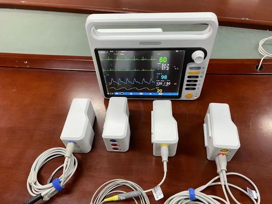 Monitoreo portátil modular Etco2, UCI Monitoreo de signos vitales para el funcionamiento de diagnóstico
