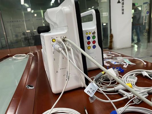 12.1" Máquina portátil de señales vitales multilingüe para animales veterinarios pacientes