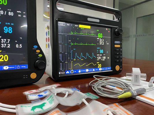 Monitoreo multilingüe veterinario con múltiples parámetros de 12,1 pulgadas OEM ODM