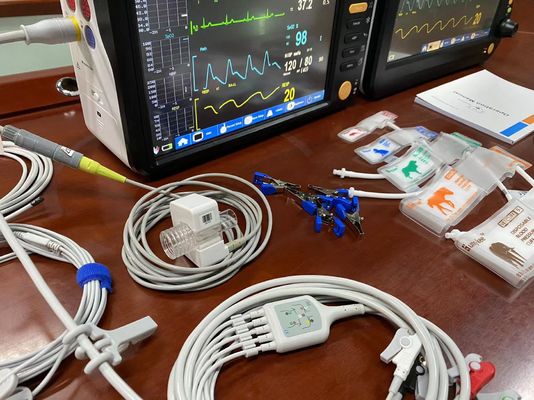OEM Monitor veterinario multiparámetro de 12,1 pulgadas TFT pantalla LCD para el funcionamiento de mascotas