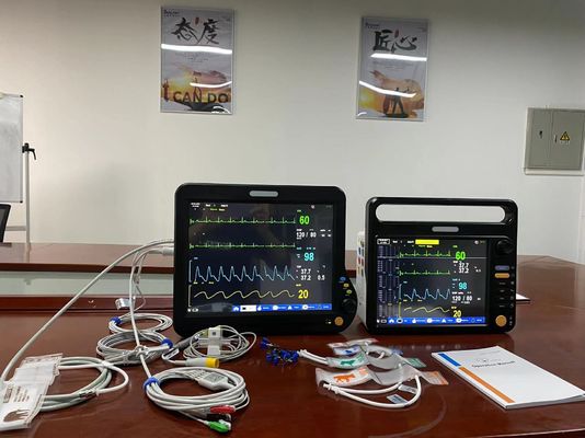 12.1&quot; Monitor veterinario portátil de parámetros múltiples para cirugía veterinaria
