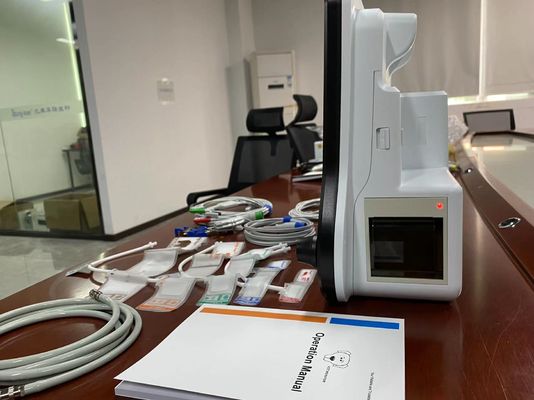 Monitoreo médico veterinario de parámetros múltiples con ECG SPO2 2Temp