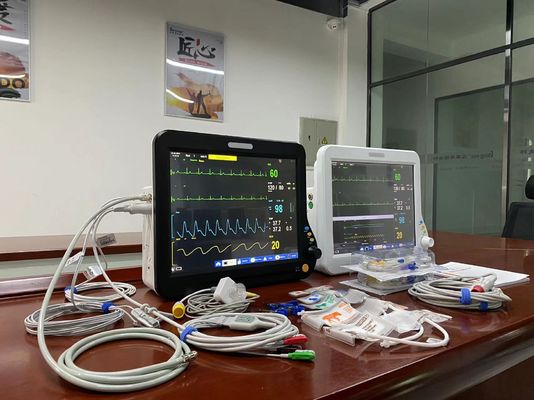 Monitor de pacientes veterinarios de animales para el seguimiento de la grabación de alarma