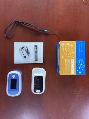 Sensor médico del finger del oxígeno de la sangre, oxímetro para la supervisión SPO2, monitor de la exhibición de OLED del oxígeno de la sangre
