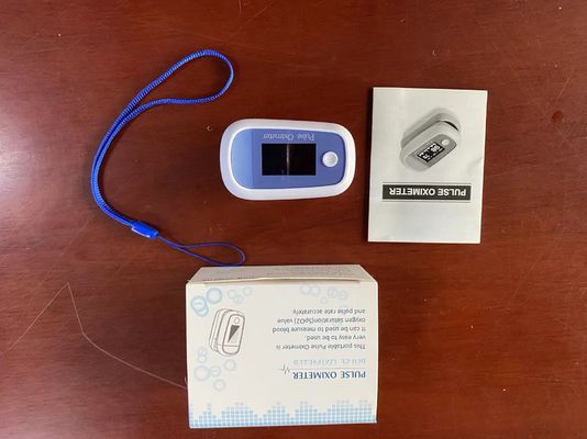 Oxímetro médico portátil para la supervisión de las RRPP SPOR, monitor del pulso de la yema del dedo de OLED del oxígeno de la sangre