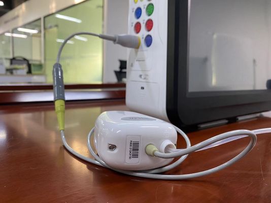 Módulo de CO2 de flujo lateral de plástico blanco para el monitoreo de CO2 de marea final