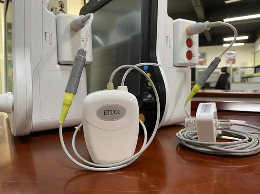 Modulo de CO2 de flujo lateral de plástico enchufe de juego para mascotas veterinarias recién nacidas