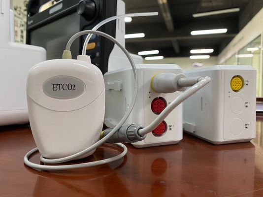 Modulo lateral de CO2 para adultos y niños Material plástico para medir Etco2