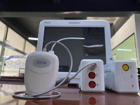 Plug Play Sidestream Etco2 Sensor para el monitor de parámetros múltiples