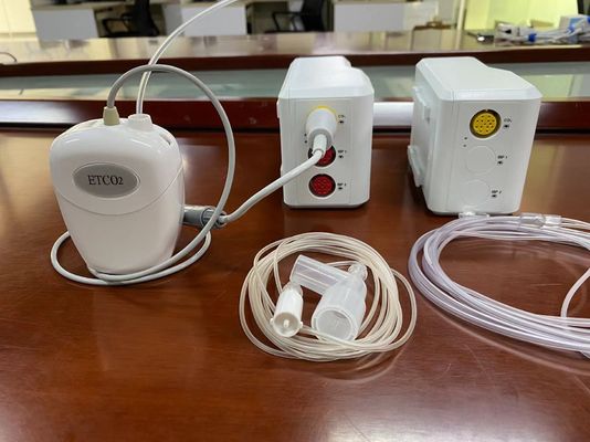 CO2 Flujo lateral Capnography Monitor Plug Play Material de plástico