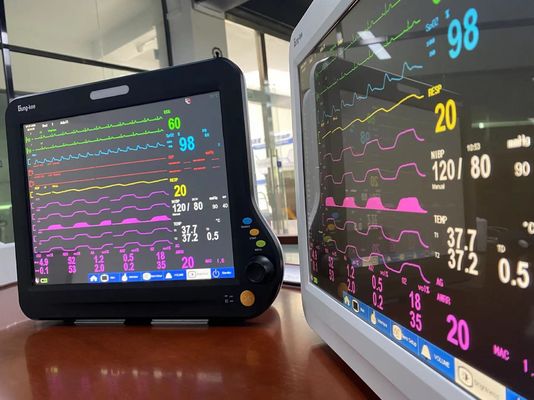 Monitor paciente modular de la anestesia, monitor paciente cardiaco portátil