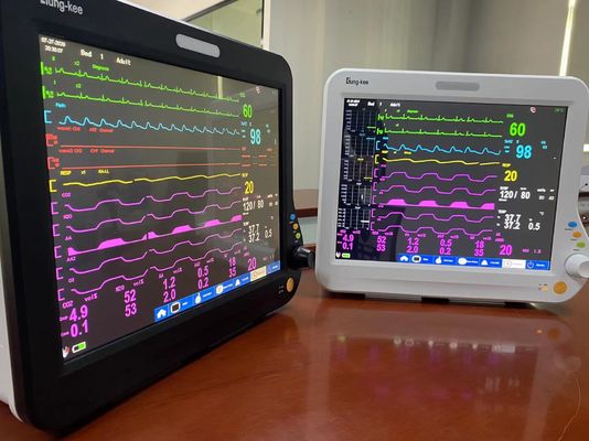 Monitor cardiaco multi de la anestesia ICU del parámetro portátil para el paciente