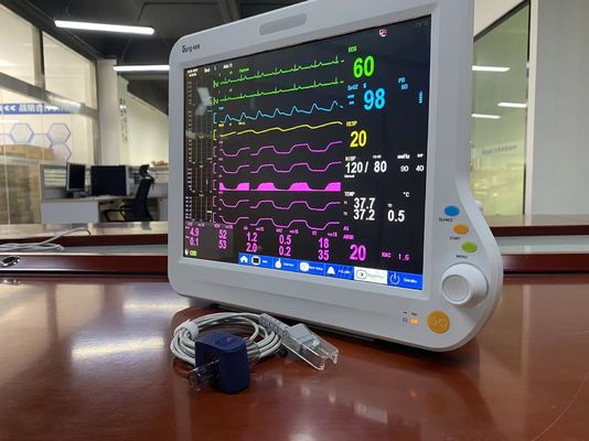 Monitor paciente del parámetro multi de ECG, monitor paciente modular SPO2