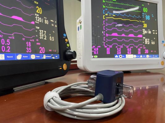 El IEC aprobó al monitor paciente portátil, monitor paciente del parámetro multi de NIBP