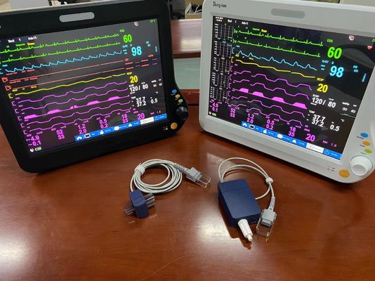 Parámetro multi portátil del monitor paciente del monitor cardiaco del monitor ICU de la anestesia