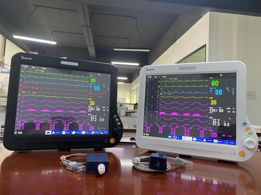 Monitor cardíaco de la UCI de anestesia, monitor portátil del paciente recién nacido