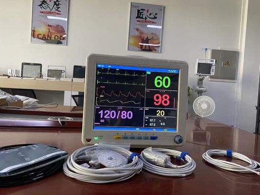 Dispositivos de vigilancia médica portátiles con monitores de signos vitales de pantalla TFT LCD de 12,1 pulgadas