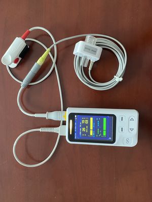 3Dispositivo de capnografía portátil TFT LCD de 5 pulgadas para adultos / pediatras / recién nacidos